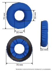 Амбушюры и оголовье для наушников Sennheiser HD25, HD25-1, HD25-1II, HD25SP, HMD25