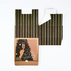 Коробка сборная одиночная Квадрат, «Сияй в Новом году», 15*15*7 см