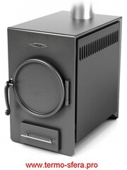 Дровяная печь Нормаль-2 антрацит, ТВ