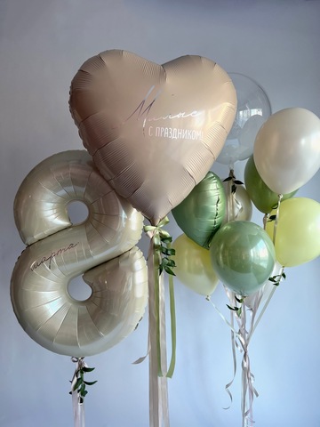 шары на 8 марта № 19