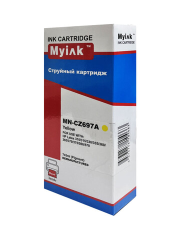 Картридж MyInk CZ697A (HP 831) yellow для HP Latex 310/315, 330/335, 360/365, 370/375, 560/570 (R) (743 ml, Pigment)