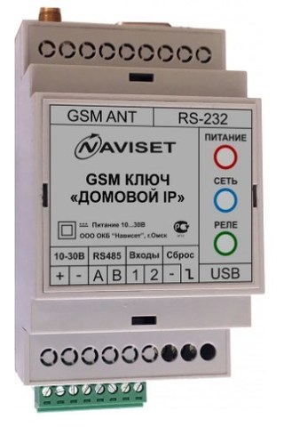 GSM модуль ДОМОВОЙ IP DIN 3G + PHOTO