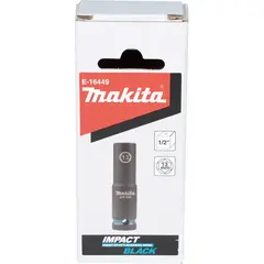 Ударная удлиненная торцовая головка 13x81,5 мм Impact Black 1/2