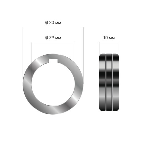 Ролик порошк. 0.9мм /OVERMAN 160-180-200/ SPEEDWAY 200-250-300/ SKYWAY 250-250/3/ Динамика 200 ЭКСПЕРТ