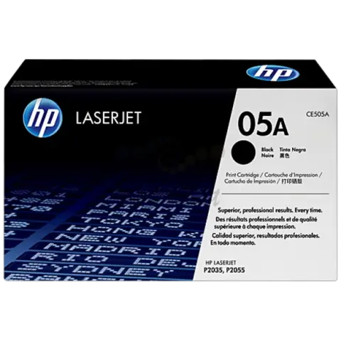 Картридж HP CE505A для Hewlett Packard LJ P2035, P2055. Ресурс 2300 копий.
