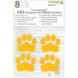 ABS-противоскользящие наклейки Regia для носков желтый (8 шт.)