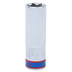 KING TONY (427522M) Головка торцевая глубокая TORX Е-стандарт 1/2", E22