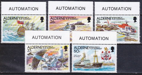 Alderney 1991 №49-3 **MNH
