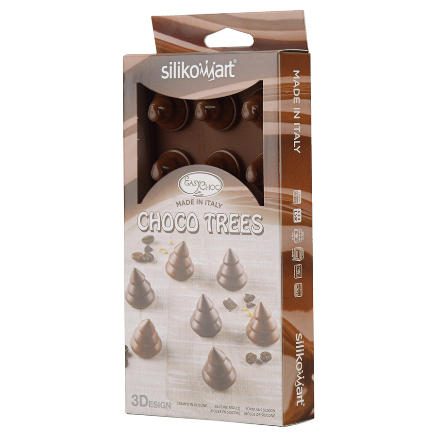 CHOCO TREES Moule Chocolat en silicone SilikoMart 3Design