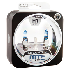 Галогеновые лампы MTF Light ARGENTUM +80% H1