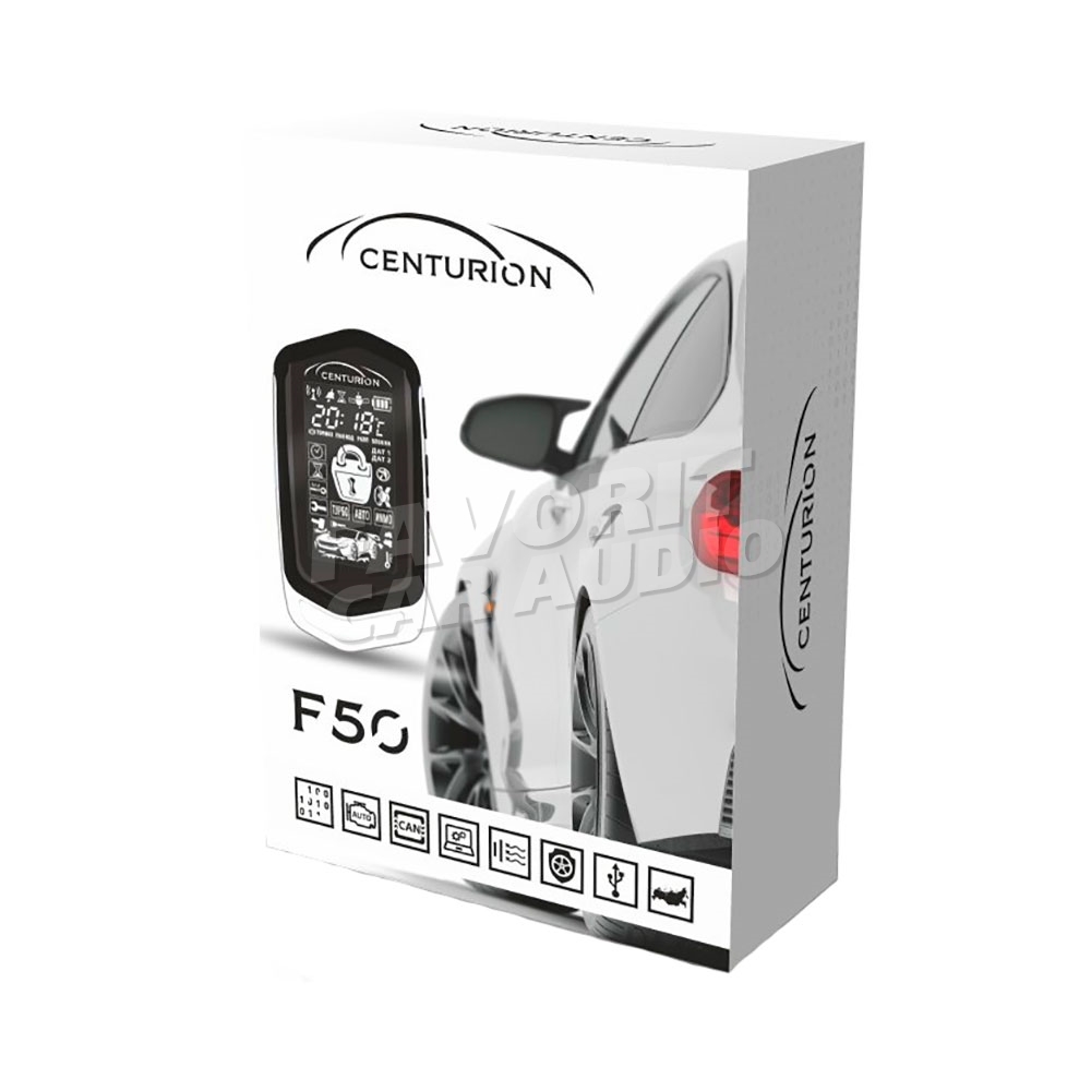 Сигнализация Centurion F50 – купить за 6 950 руб | Магазин автозвука  Favorit Car Audio Саратов, Энгельс, Пенза