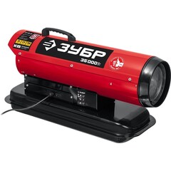 Дизельная тепловая пушка Зубр ДП-К8-35 - прямого нагрева / 35 кВт