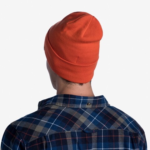 Картинка шапка вязаная Buff Hat Knitted Niels Tangerine - 6