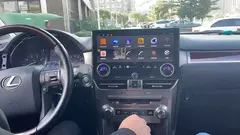 Магнитола для Lexus GX 400/460 (2010-2019) Android 12 8/128GB QLET DSP 4G модель ZH-L1221