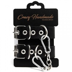 Оковы однослойные, прямоугольной формы, чёрного цвета