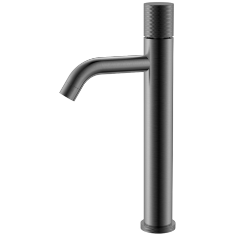 Boheme Stick 122-GM.2 Смеситель для раковины высокий, цвет: оружейная сталь