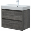 Aquanet 305239 Тумба с раковиной Nova Lite 75 2 ящ. цв. дуб серый (305239)