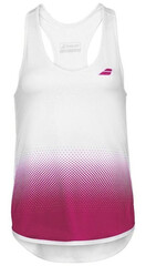 Топ теннисный Babolat Compete Tank Top Women - white/vivacious red