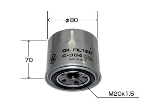 Фильтр  масляный  VIC  C-304