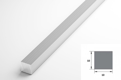 Штанга квадратная Лука 10*10 ШКв 10.2000.500 без окраса