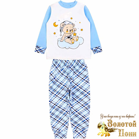 Пижама хлопок мальчику (2-6) 221017-OP1701.4