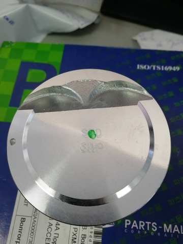 ПОРШЕНЬ STD ACCENT DOHC PMC (+ ПАЛЕЦ) ПОД ТОЛСТЫЕ КОЛЬЦА