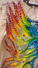 Купальник для художественной гимнастики б/у р.32