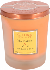 Свеча Collines 180гр Дуэт Mandarin & Yuzu