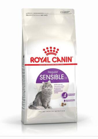 Royal Canin Sensible для кошек с чувствительной пищевар системой в возрасте с 1 года до 7 лет 4 кг