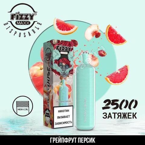 Fizzy Maxx Грейпфрут Персик 2500 затяжек