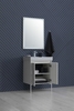 Aquanet 302523 Тумба с раковиной Nova Lite 60 2 дв. цв. бел. глянец (302523)