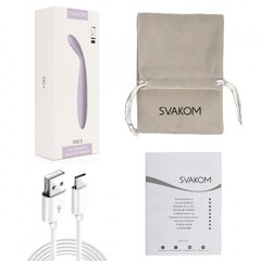 Вибратор для точки G Cici 2 Pastel лиловый от SVAKOM