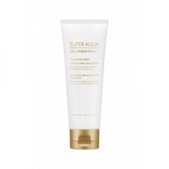 Missha Super Aqua Cell Renew Snail Cleansing Foam пенка для умывания с улиточным экстрактом