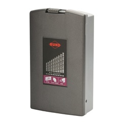 Набор сверл по металлу 1-13мм 25шт DIN338 HSSE-Co8 VA 130° (пл. кейс) Ruko 281215ERO
