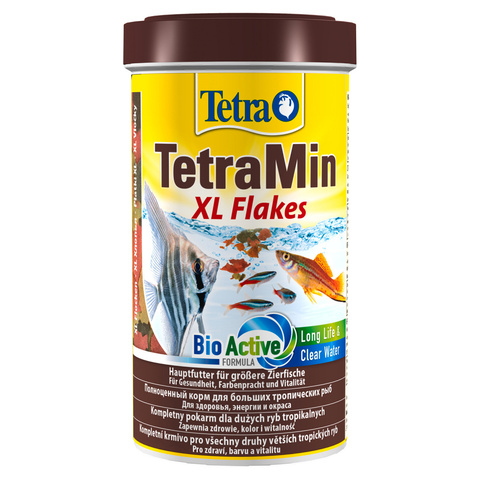 Tetra Min XL корм для всех видов рыб крупные хлопья (500 мл)