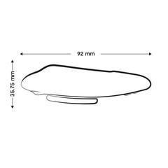 WE-VIBE Клиторальный вибратор Moxie черный