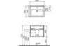 Vitra 52770 *S50 мод.+раков. 5407 (60см),темн.дуб
