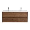 BelBagno KRAFT-1200-2C-SO-2-RGB KRAFT База под раковину подвесная с двумя выкатными ящиками для раковины с двумя чашами, Rovere Galifax Bianco, 1200x460x500, KRAFT-1200-2C-SO-2-RGB