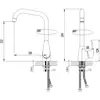 Lemark LM3305LM302 Смеситель для кухни с высоким поворотным изливом, керамич. картридж 35 мм Sedal, LM Песочный
