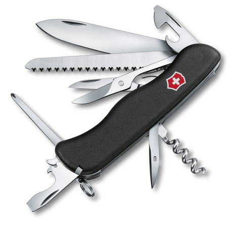 Нож Victorinox Outrider, 111 мм, 14 функций, черный*