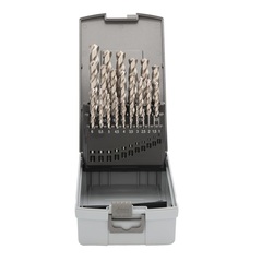 Набор сверл по металлу 1-13мм 25шт DIN338 HSSE-Co8 VA 130° (пл. кейс) Ruko 281215ERO