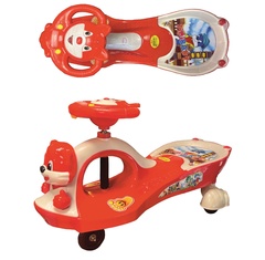 Каталка Everflo Чудо Машинка Smart car (движется за счет вращения руля) 70см+ Красная