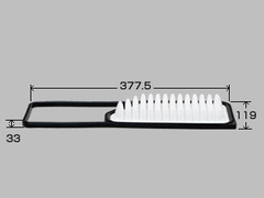 Фильтр  воздушный  VIC  A-752