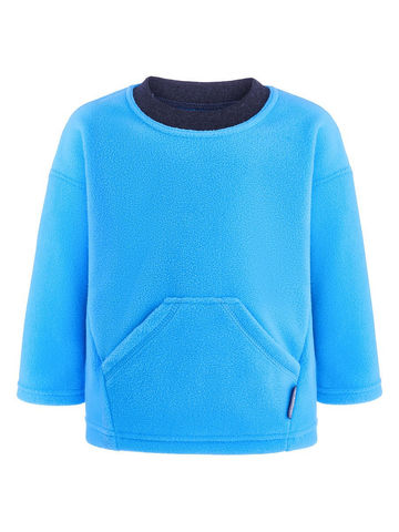 Флисовая толстовка-оверсайз "Бирюза"