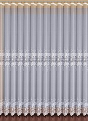 Тюль в гостиную 300*250 белоснежный Haft 309100