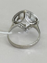 Ромб ГХ (кольцо из серебра)