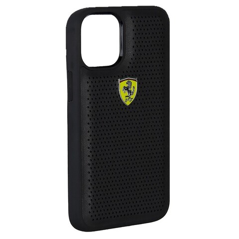 Чехол Ferrari SPE для iPhone 12 Mini (Черный)