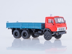 KAMAZ-5320 flatbed truck red-blue 1:43 Start Scale Models (SSM)