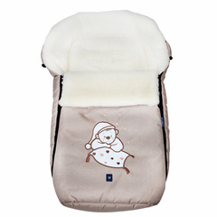 №S77 Exlusive Bear  melange fabric (бежевый)