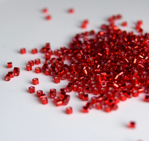 DBM-0602 Dyed Silver Lined Red